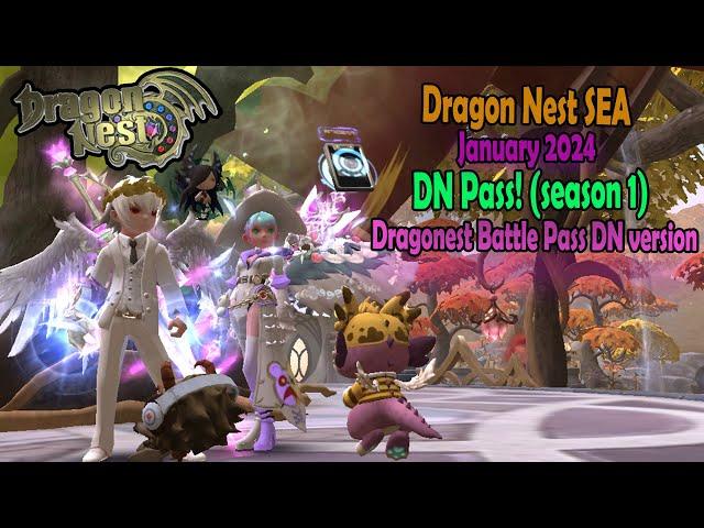 DN Pass Season 1 (Dragonest Battle Pass) | January 2024 | DN SEA