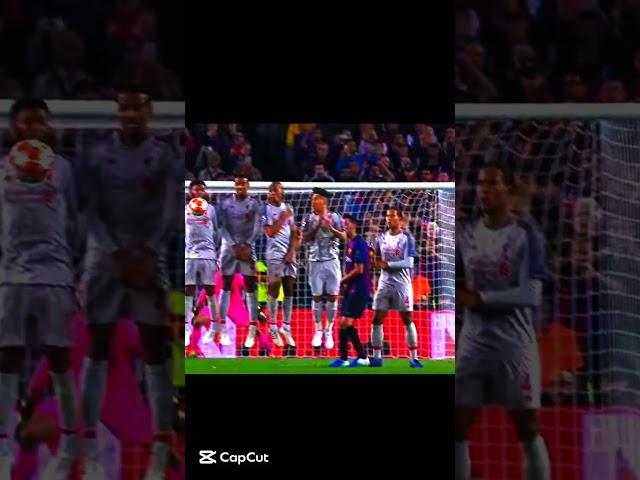 Messi Freekick against liverpool