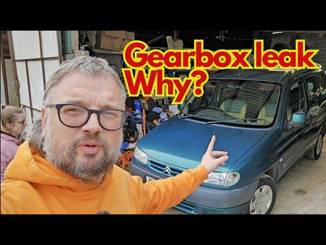 Citroën Berlingo - gearbox leak fix, buff up, drive to the NEC Classic Motor Show!