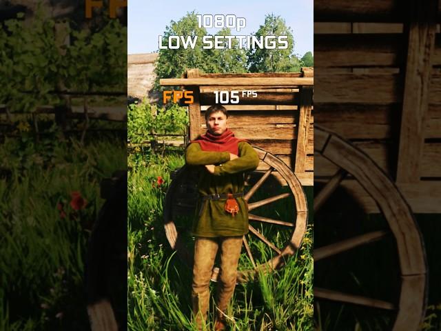 Kingdom Come Deliverance 2 Low vs Ultra Settings - RX 6600