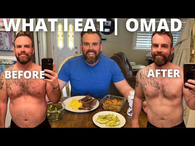 Here's everything I eat doing OMAD | One Meal a Day