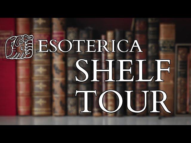 100k Esoterica Shelf Tour - What Books do I have in my Library? From Occultism to D&D to Rare Books!