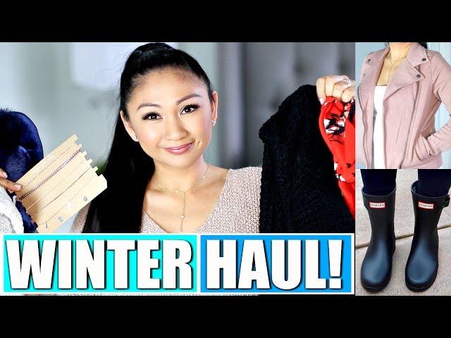 WINTER HAUL + TRY ON! | Target, Hunter, American Eagle, Express, Vici Collection, Old Navy