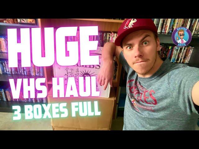 MASSIVE VHS HAUL!!! - Movie Pickups - BrandoCritic