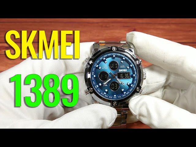 RELÓGIO SKMEI 1389 REVIEW COMPLETO