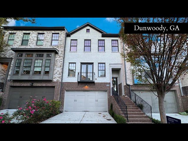 MUST SEE- Spacious 3-Bedroom Townhouse in Dunwoody, Georgia | Real Estate Tour