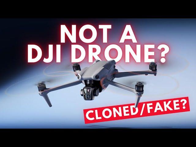 The TRUTH about that 'cloned' DJI drone!