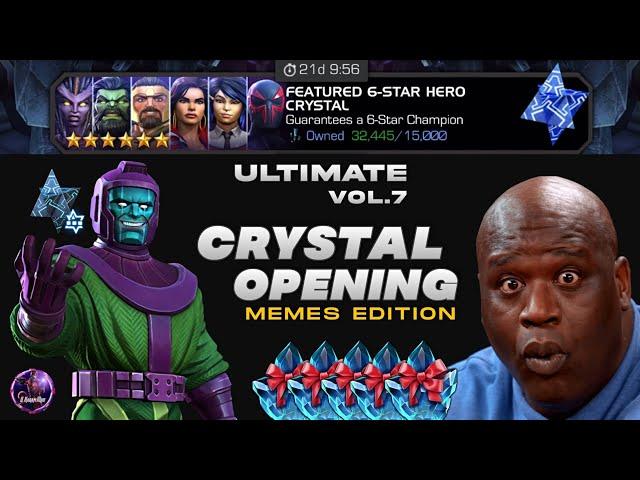 Ultimate Crystal Opening V7 (Memes Edition) GGC + 6 Star NEXUS! - Marvel Contest of Champions