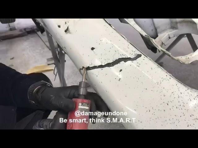 Hot Air Plastic welding by Damage Undone SMART repairs