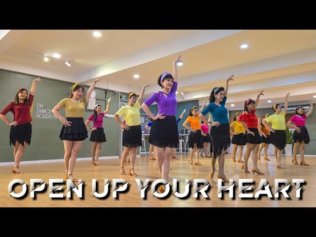 【Line Dance】Open Up Your Heart