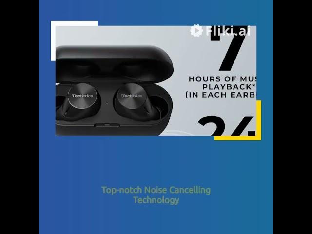 Technics HiFi True Wireless Multipoint Bluetooth Earbuds