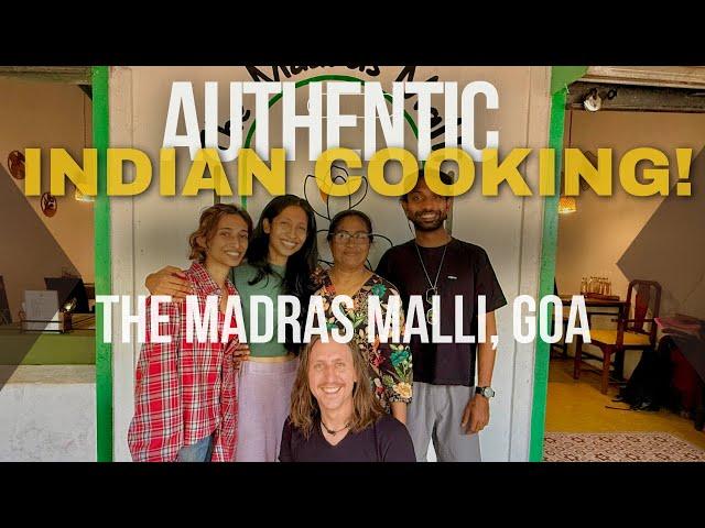 How To Make Authentic Indian Dosas @ Madras Malli in Arambol, Goa