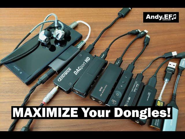 #donglemadness. How to get the BEST of Audio DAC Dongles!