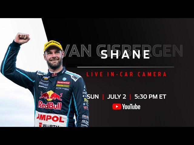 LIVE: Shane van Gisbergen Chicago Street Race In-Car Camera presented by Sunoco