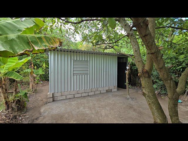 FINALIZAMOS! La Construcción de la nueva casa del abuelito Pablo 