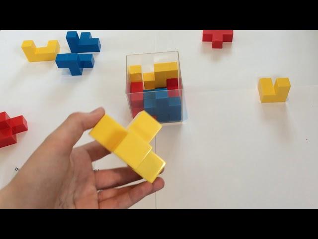 Brain master puzzle bedlam cube solution