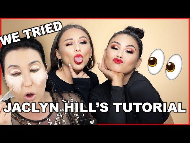 I TRIED FOLLOWING A JACLYN HILL MAKEUP TUTORIAL | Roxette Arisa