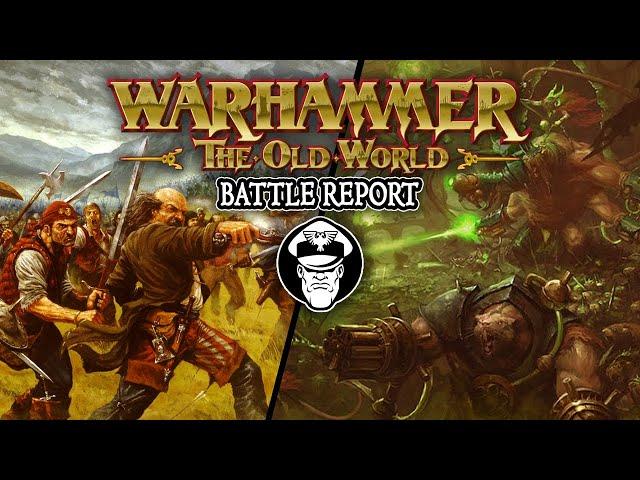 Empire of Man Vs Skaven - 2000pts - Warhammer Old World Battle Report!