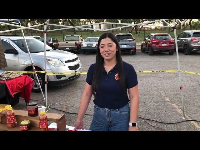 Tianguis de sábado en el bosque de la ciudad de Mexicali bc