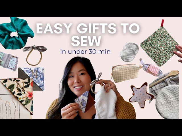 Easy and Quick Sewing Projects you can make in under 30 minutes | DIY Gift Ideas | Ep. 1