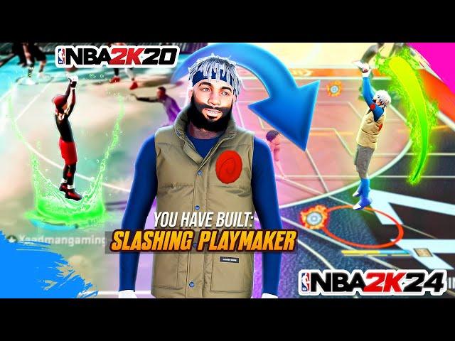 2k20 Slashing Playmaker build is BACK ! the BEST GUARD build in NBA 2K24! OVERPOWERED