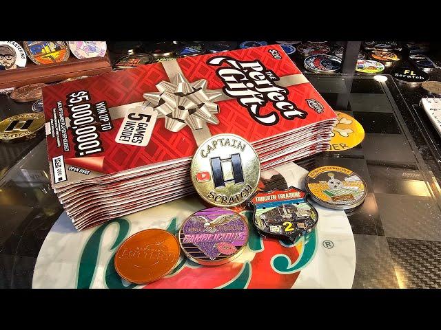 $5 MILLION JACKPOTAttemptFULL PACK of 20 Perfect Gift‼️️#captainscratch #subscribe