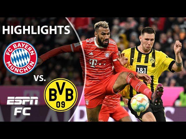 Bayern Munich vs. Borussia Dortmund | Bundesliga Highlights | ESPN FC