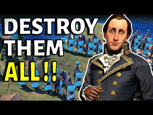 Civ 7 | What Happens If You Kill EVERYONE? Total Domination! (Deity Lafayette Civilization VII)