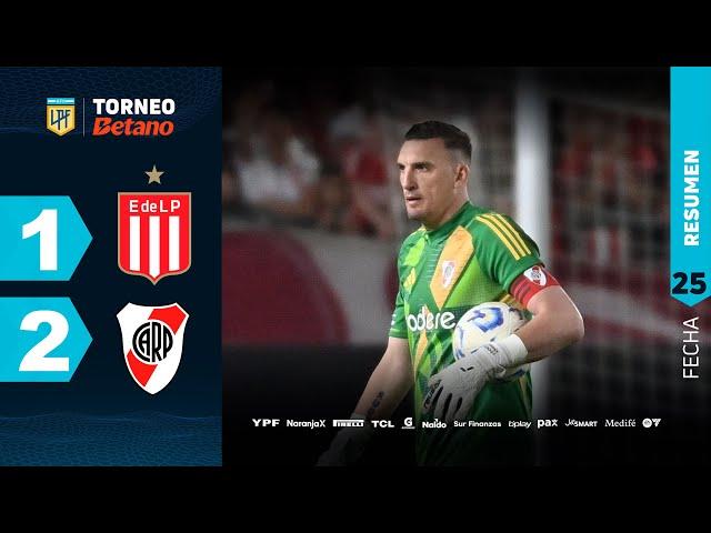 ESTUDIANTES 1 - 2 RIVER I Resumen del partido | #TorneoBetano 2024