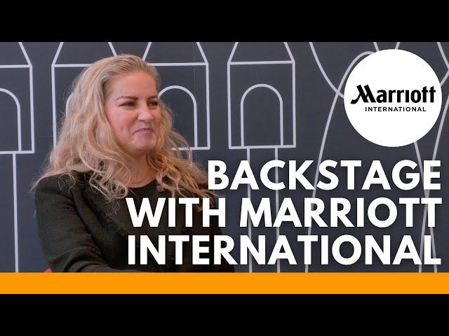 Backstage with Marriott International || Interviewed by Cadent