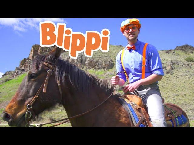 Blippi Visits A Ranch and Learns About Animals and Machines For Kids | Educational Videos For Kids