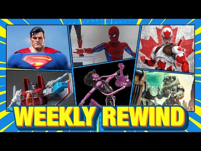 Weekly Rewind! Ep33: Marvel Legends MAFEX DC Cosmic Legions Mezco LooseCollector Transformers more!