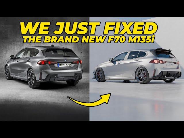 CAN WE FIX BMW'S FIESTA? (The F70 1 Series) - Bodykit Development