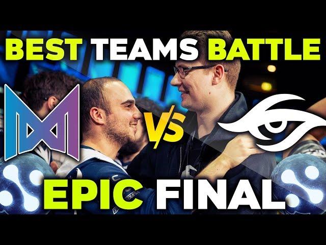 NIGMA vs SECRET with The Best Captains in the World - EPIC GRAND FINAL WePlay! Mad Moon Dota 2