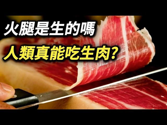 豬肉不能生吃，為何火腿可以? 拆封直接吃就是吃生豬肉嗎? 生食肉類 金華火腿 伊比利亞火腿 豬肉牛肉 生魚片刺身 壽司 三分熟牛排 莎樂美腸