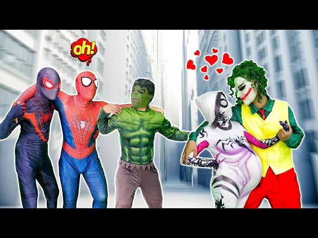 SUPERHERO's ALL STORY 2 || Hey SPIDER MAN, JOKER Is The Godfather Of KID SPIDERMAN (Special Action)