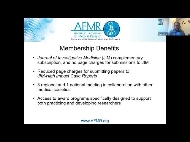 FASEB Member Society Presentation: American Federation for Medical Research