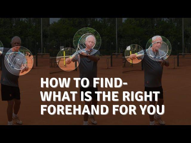 Which FOREHAND is the right technique for you?