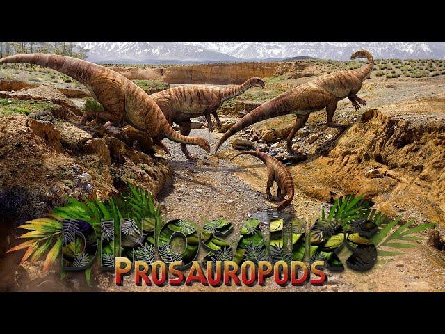 PROSAUROPODS, before the giants