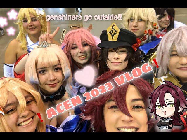 ANIME CENTRAL VLOG 2023!!! Genshin Impact Cosplay | That Adorable Fox