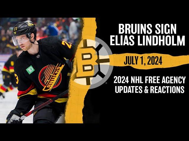 How Elias Lindholm Will Fit Into Bruins Offense