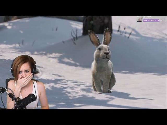 Female Twitch streamer reacts to Bunny death in The Last of Us (New meme)