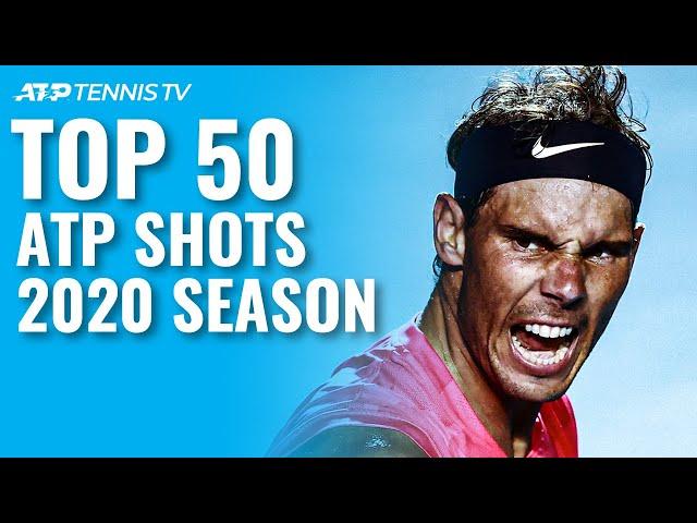 TOP 50 SHOTS & RALLIES: 2020 ATP Tennis Season