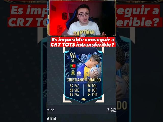 CR7 TOTS es IMPOSIBLE CONSEGUIR #shorts #fifa #fifa23