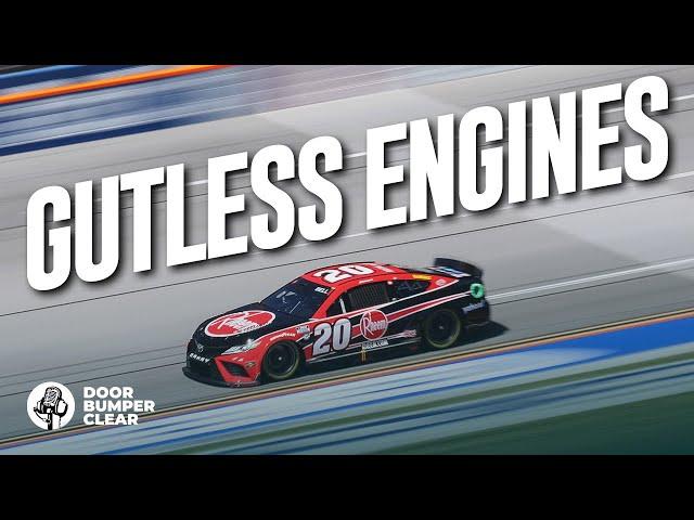 "Who is hellbent on giving us less horsepower?" | Door Bumper Clear