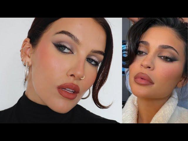 recreating kylie jenners smokey eye