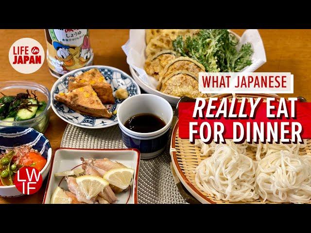 What Japanese REALLY Eat for Dinner