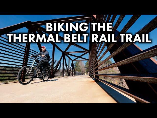 Biking the Thermal Belt Rail Trail | Forest City to Gilkey, NC