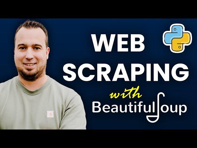 Web Scraping with Python and BeautifulSoup is THIS easy!