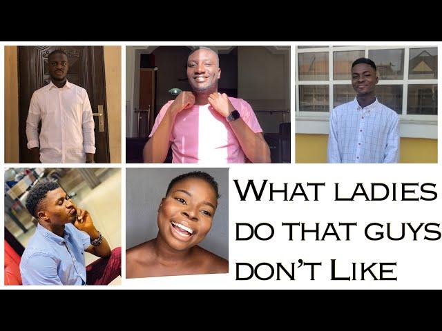 Things ladies do that guys don’t like featuring my male friends on The Gist with Susi